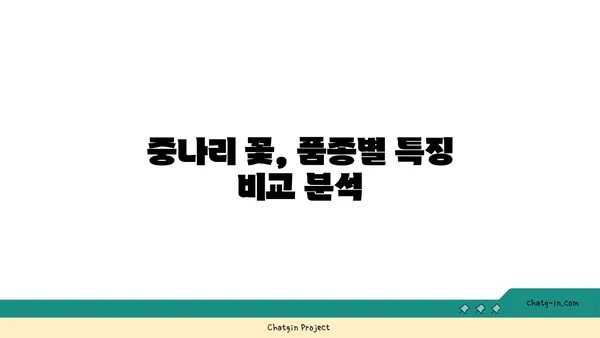 중나리 꽃의 매력에 빠지다| 품종별 특징과 재배 가이드 | 중나리, 백합, 꽃, 원예, 재배