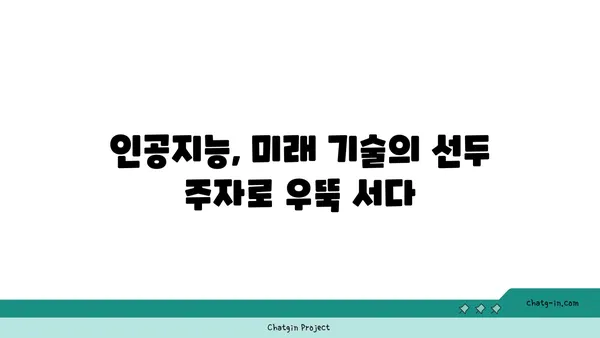 인공지능의 위력| 현재와 미래를 움직이는 혁신의 힘 | AI, 혁신, 미래 기술, 산업 변화