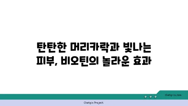 비오틴의 놀라운 효능! 노화 방지에 효과적인 비오틴 활용법 | 건강, 뷰티, 영양, 비타민