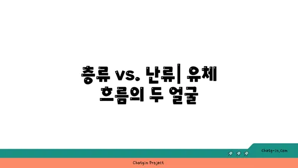 유체 흐름의 비밀, 레이놀즈 수 이해하기 | 유체 역학, 난류, 층류, 비례성, 무차원 수