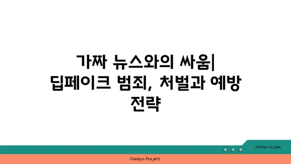 딥페이크, 법의 심판대에 서다| 가짜에 대한 법적 대응 전략 | 딥페이크, 법적 영향, 가짜 정보, 법적 대책, 디지털 포렌식