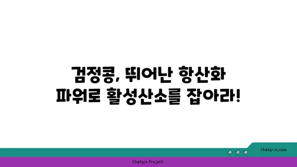 검정콩의 놀라운 항산화 효과| 건강을 위한 과학적 비밀 | 검정콩, 항산화제, 건강, 효능, 영양