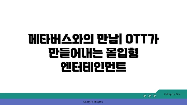 OTT의 미래를 혁신하는 기술 진보| 핵심 트렌드와 성장 전략 | OTT, 미디어, 기술, 플랫폼, 미래