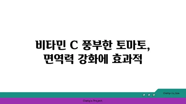 토마토의 영양적 이점| 안티옥시던트와 비타민의 보고 | 건강, 식단, 항산화 효과, 비타민 C