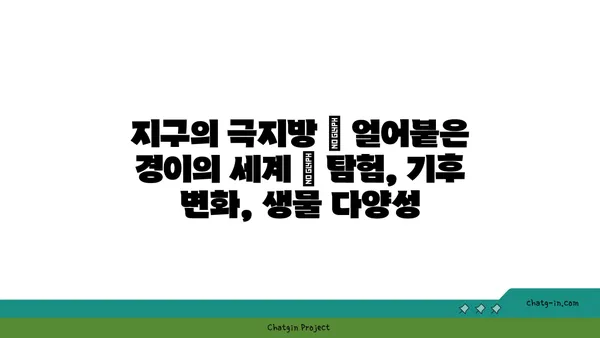 지구의 극지방| 얼어붙은 경이의 세계 | 탐험, 기후 변화, 생물 다양성