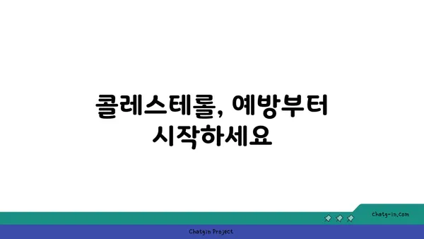 콜레스테롤 관리, 이렇게 하면 효과적입니다 | 건강, 식단, 운동, 혈액 검사, 예방