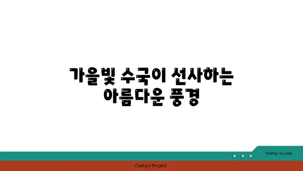 수국과 예술| 가을 정취를 담은 아름다운 풍경 연출 | 가을, 수국, 풍경 사진, 예술, 그림, 영감