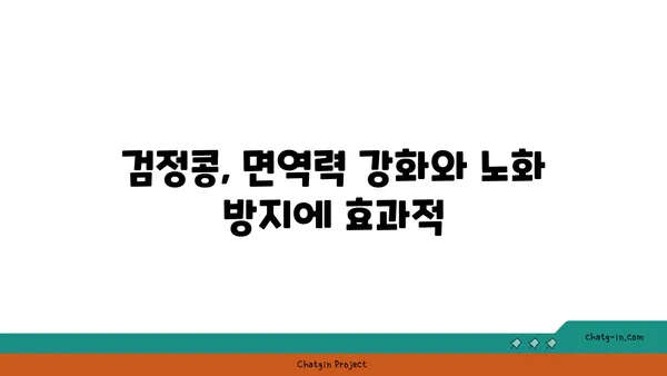 검정콩의 놀라운 항산화 효과| 건강을 위한 과학적 비밀 | 검정콩, 항산화제, 건강, 효능, 영양