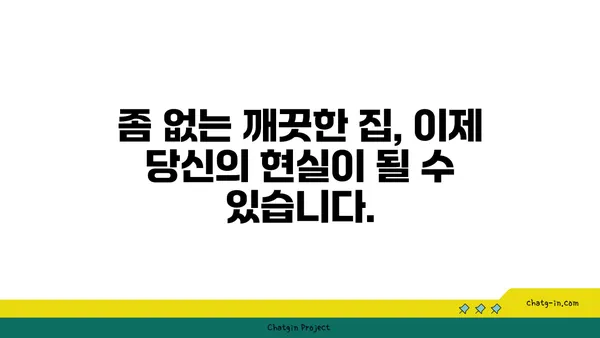 깨끗한 집의 비밀| 좀을 쫓아내는 5가지 실용적인 기술 | 벌레 퇴치, 집 청소, 홈 케어