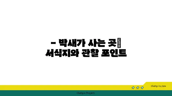 박새 관찰 가이드| 생태, 먹이, 서식지 | 박새, 야생조류, 조류 관찰