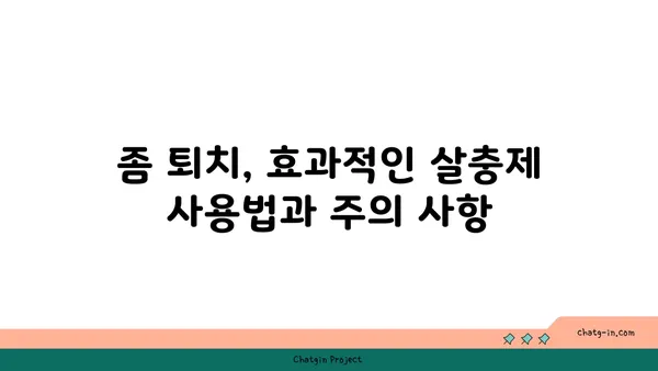 좀 퇴치| 집안의 거침없는 침입자를 없애는 완벽 가이드 | 좀, 퇴치, 벌레, 해충, 천연, 살충제