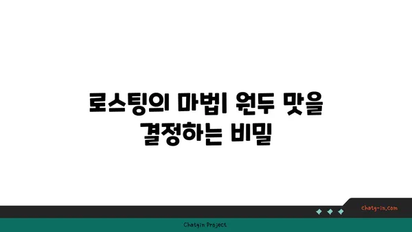 커피 애호가를 위한 완벽한 원두 선택 가이드 | 원두 종류, 로스팅, 추출, 커피 맛 팁