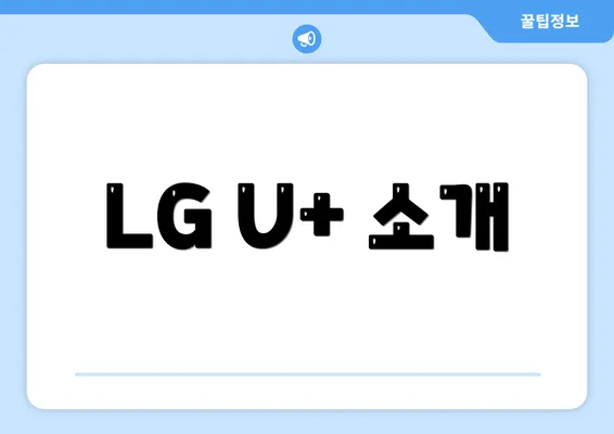 LG U+ 소개