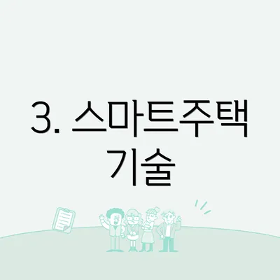 3. 스마트주택 기술
