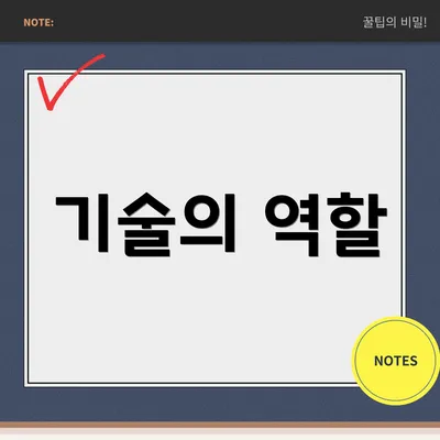 기술의 역할