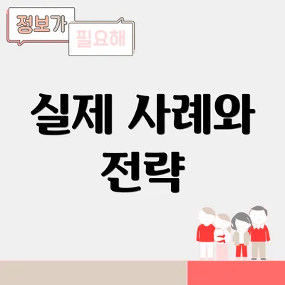 실제 사례와 전략