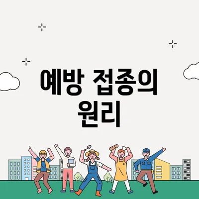 예방 접종의 원리
