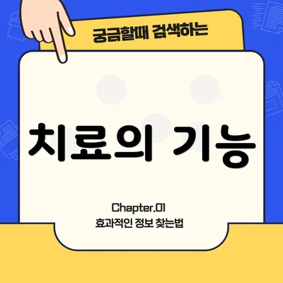 치료의 기능