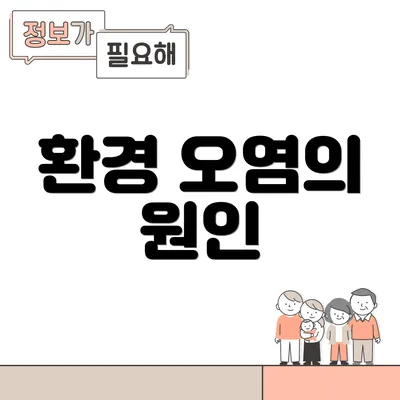 환경 오염의 원인
