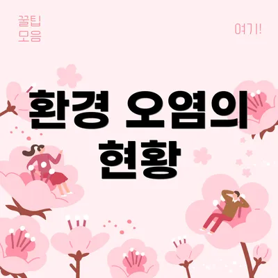 환경 오염의 현황