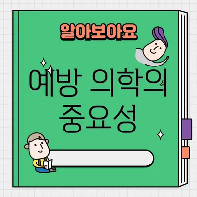 예방 의학의 중요성