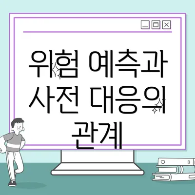 위험 예측과 사전 대응의 관계