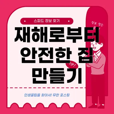 재해로부터 안전한 집 만들기