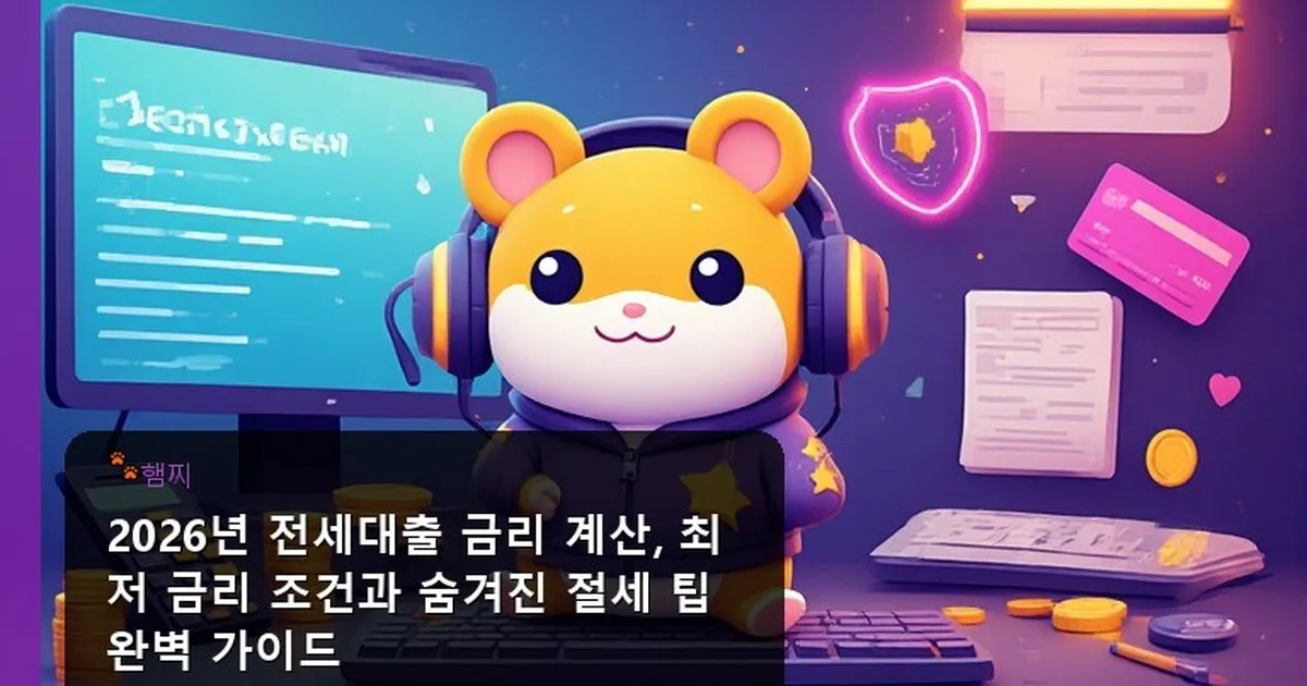 전세대출 금리 계산 - pikachu12.com 캐릭터