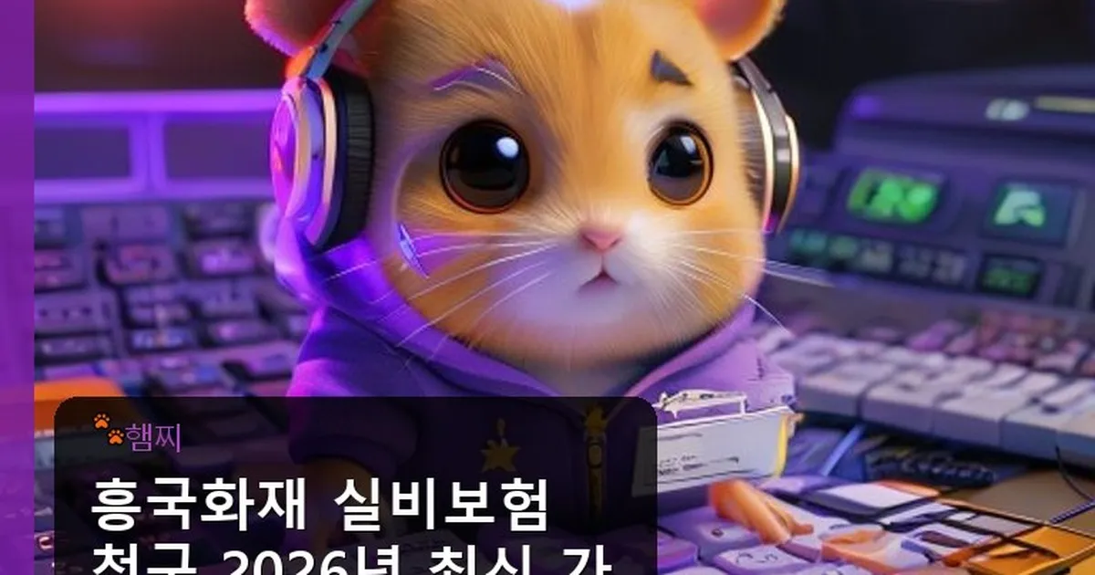 흥국화재 실비보험 청구 방법 - pikachu12.com 캐릭터