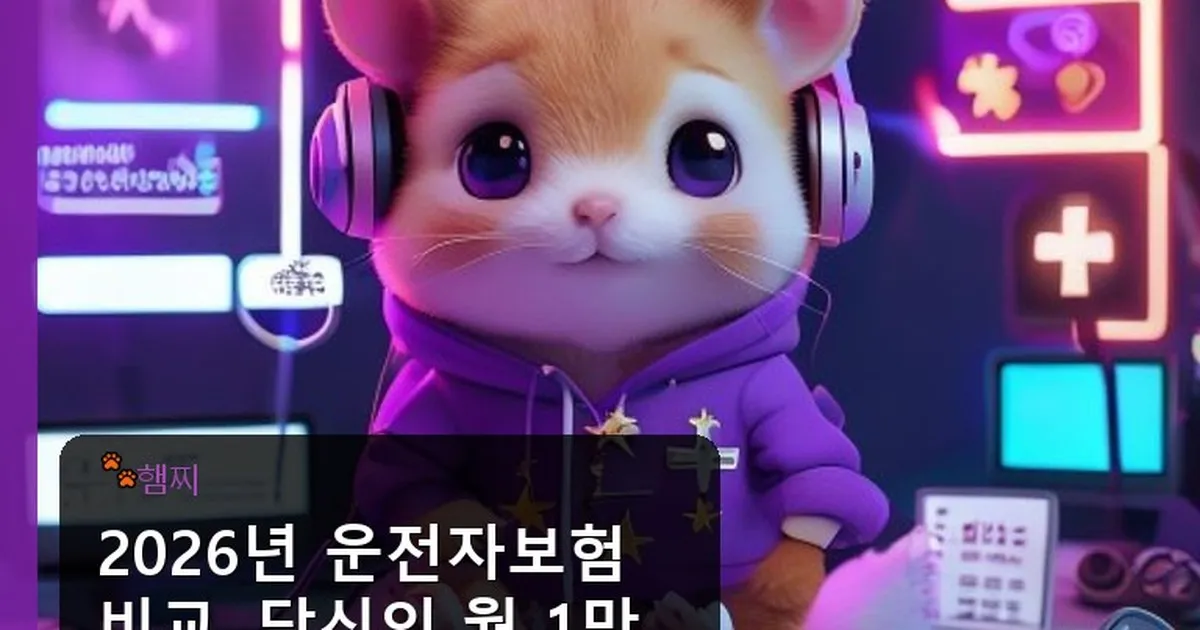 운전자보험 비교 - pikachu12.com 캐릭터