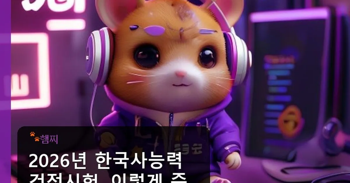 한국사능력검정시험 공부법 - pikachu12.com 캐릭터